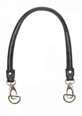 Go Handmade Bag Handles Black, 44 cm (2 stk)