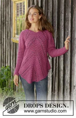 196-20 Flora Viola av DROPS Design