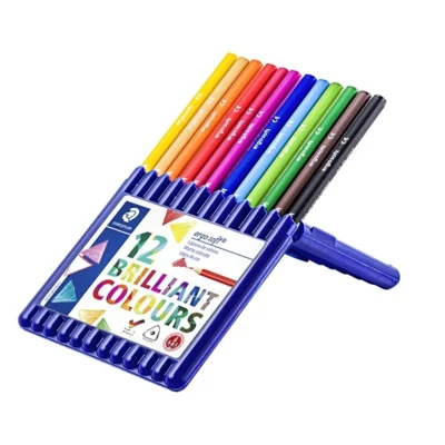 STAEDTLER Ergosoft 157 fargeblyanter, 12 stk