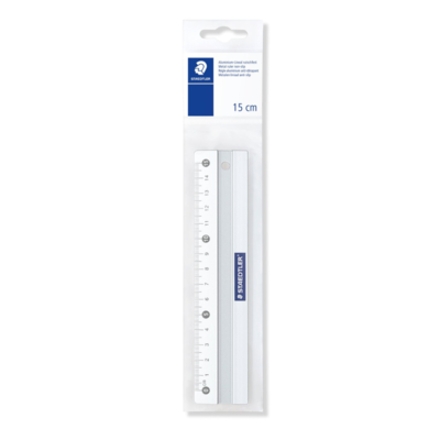 STAEDTLER linjal i aluminium 15 cm