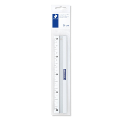 STAEDTLER linjal i aluminium 20 cm