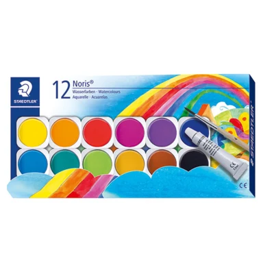 STAEDTLER Noris Club 888 akvareller, 12 farger