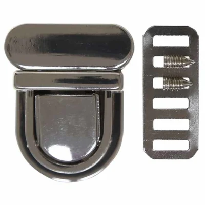 Go Handmade Bag Metal Lock, Small 30 x 19 mm (1 stk)