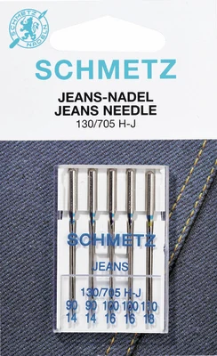 Schmetz symaskin Needles Jeans, 5 stk