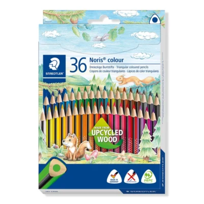 STAEDTLER Noris fargestifter, 36 stk
