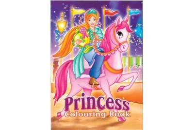 Fargebok A4 Princess &amp; Horse, 16 sider