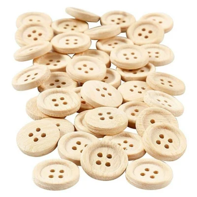Trekknapper 18 mm, 40 stk