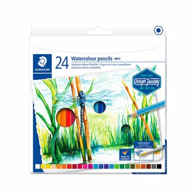 STAEDTLER Akvarellfargestifter, 24 stk