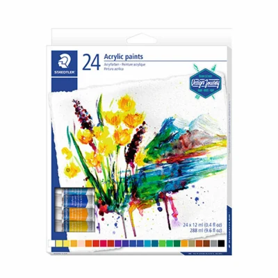 STAEDTLER karat akrylmaling, 24 stk