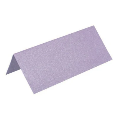 Paper Line Metallic Table Card, 250 g, 7 x 10 cm, 10 stk