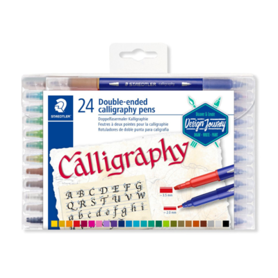 STAEDTLER Kalligrafitusser Duo, 24 stk