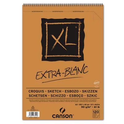 XL Extra-Blanc Sketch Paper pad
