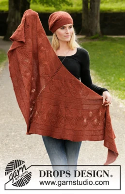 203-14 Lacey Laurels av DROPS Design