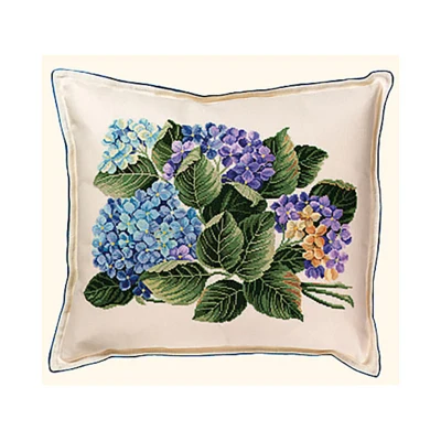 Broderikit Pude Hortensia