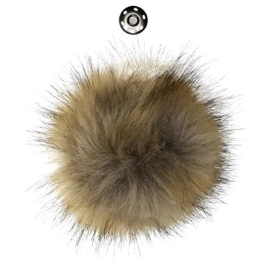 Go Handmade Pompon med trykknapp, 13 cm