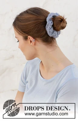 209-12 Seaside Scrunchie fra DROPS Design