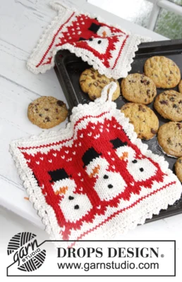 0-792 3 Little Snowmen fra DROPS Design
