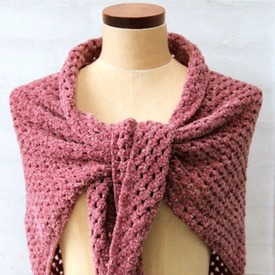 Go Handmade Granny Shawl Bohéme Velvet &quot;Fine&quot;