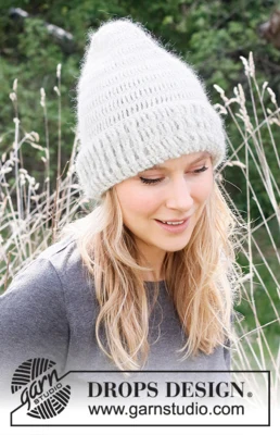 214-46 Snow Hood fra DROPS Design