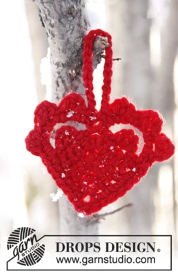 0-798 Heartflakes fra DROPS Design