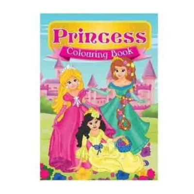 Fargebok A4 Princess 2, 16 sider