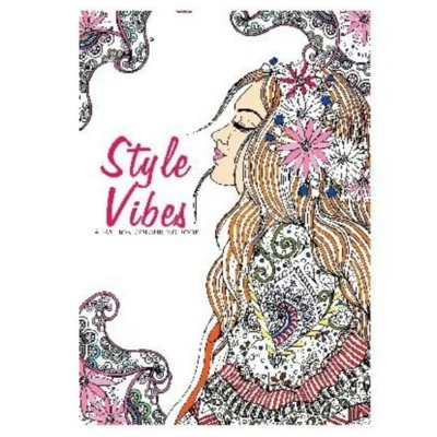 Fargebok A4 Style Vibes, 32 sider
