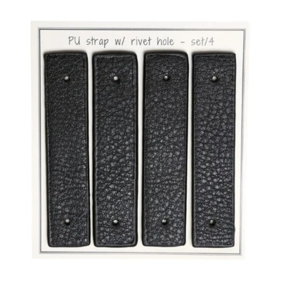 Go håndlagde stropper til nagler, 8,5 x 1,8 cm, 4 stk