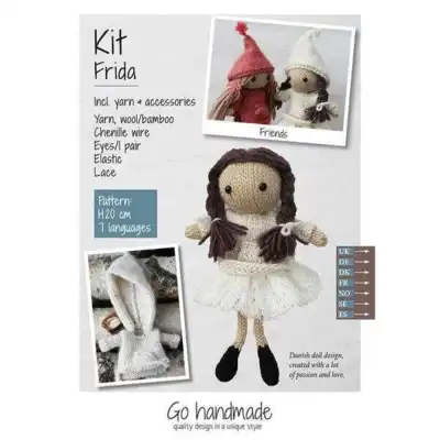 Go Handmade strikkesett Frida