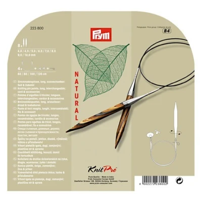 KnitPro Prym Natural Rundpinneset