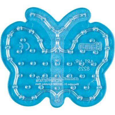 Hama Maxi Perleplate, gjennomsiktig - Liten sommerfugl 8225