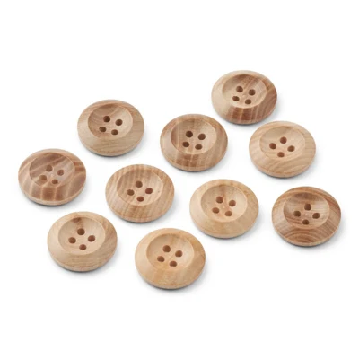 LindeHobby Lyse Treknapper, 25 mm, 10 stk
