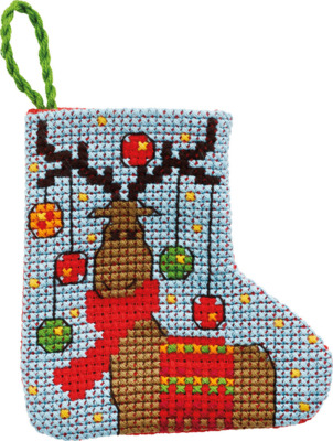 Broderisett Elg 7 x 7 cm