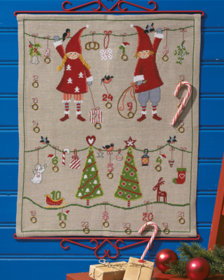 Broderisett Moderne nisser 5125/48 48 x 58 cm